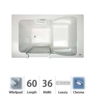   Jacuzzi F7N6036WLR4CHW Finestra 6036 Whirlpool Bath