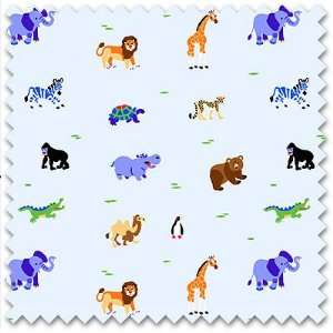 Best Quality Wild Animals/ Sheeting 3 yds. By Olive Kids 