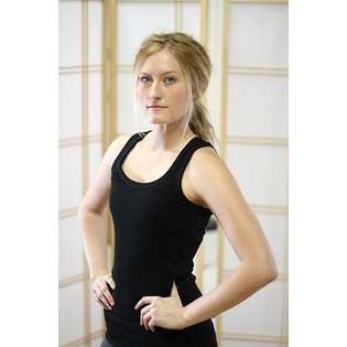 Mind Body Bliss Racerback Yoga Top by Mind Body Bliss Color Black 