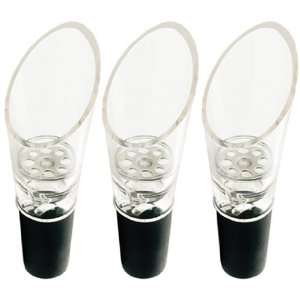  Wine Aerator, Pourer and Strainer in 1 Pack of 3 Kitchen 