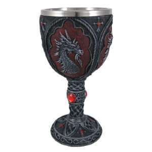  Medieval Dragon Head Wine Goblet Wiccan Pagan Kitchen 