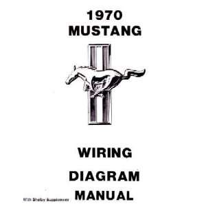  1970 FORD MUSTANG Wiring Diagrams Schematics Automotive